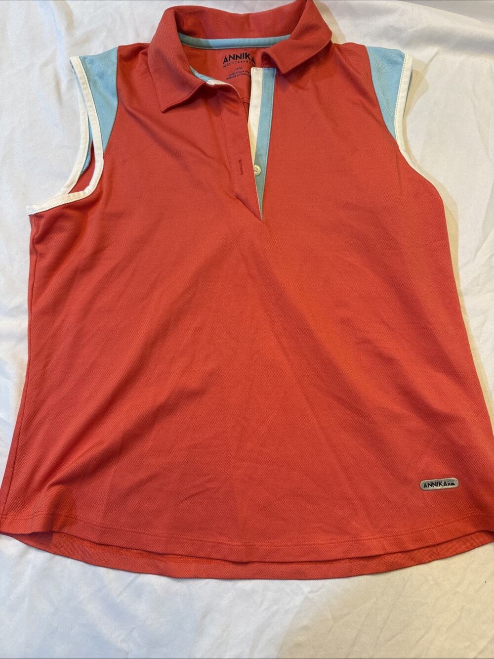 Women's Annika Golf Shirt Size Medium